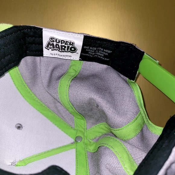 Nintendo Boy's Yoshi Baseball Cap sz OSFMKids Bop Baseball Hat Blue sz Youth OSF - Picture 4 of 10